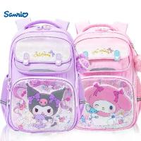 ราคา กระเป๋าเป้เด็ก Sanrio ขายส่งปี 2025 สำหรับนักเรียนประถม Kuromi ชั้น 1-3-4 ป้องกันกระดูกสันหลัง My Melody กระเป๋าเป้สะพายหลังสองข้าง (1733722378076783824)