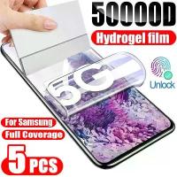 ราคา ฟิล์มไฮโดรเจล 5 ชิ้นสำหรับ Samsung Galaxy S20 S22 S21 Ultra S10 S9 S8 Plus FE ฟิล์มกันรอยหน้าจอสำหรับ Samsung Note 20 10 9 8 Plus S23U (1734382509473367457)