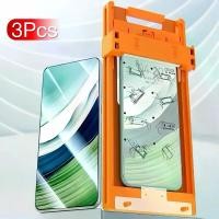 ราคา 【Zi】 3Pcs For Samsung Galaxy S25 S23 Ultra S24 S22 S21 Note 20 Screen Protector Positioning With Install Kit, Not Tempered Glass (1735543080864548459)