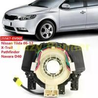 ราคา สายแพรแตร แพรแตร ลานคอ แพแตร ลานคอพวงมาลัย สไปร่อน สายแพแตร Nissan Tiida Latio C11 Sylphy G11 X-Trail T31 Navara D40 Pathfinder Grand Livina Sentra Micra March NV200 Note Qashqai Evalia (1735290820316