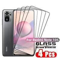 ราคา 4 ชิ้น สำหรับ Redmi Note 10S กระจกกันรอย Xiaomi Redmi Note 10S กระจกนิรภัยป้องกันเต็มหน้าจอ 9H HD ฟิล์มกันรอยหน้าจอ Redmi Note 10S (1734849733487986062)
