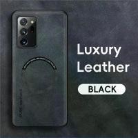 ราคา 【Crystal】 Magnetic Retro Leather Soft Case For Samsung Galaxy Note 20 Ultra Note20 Ultra Wireless Charging Phone Case Cover (1734817457675208104)