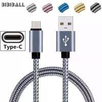 ราคา สาย USB Type C 1 M 2 M ยาวสำหรับ Huawei P20 Lite Samsung Galaxy Note 8 9 A3 A5 a7 2017 S8 S10 USB-C USBC ชาร์จข้อมูลสายไฟสาย (1735535509821556460)