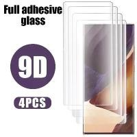 ราคา ฟิล์มกันรอยกระจกนิรภัยแบบโค้ง 4 ชิ้น สำหรับ Samsung S23 Ultra S22 S21 S20 S10 S9 S8 Plus, Samsung Note 20 Ultra 10 9 (1734811399469892891)