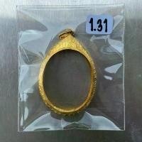 ราคา กรอบพระทองแท้80 ทรง ไข่ (ส 3.0 x ก 2.9) (1735394725541217989)