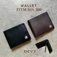 ราคา DEVY กระเป๋าสตางค์ รุ่น 306 ขนาด 11 cm x 9.5 cm หนังแท้ 15 ช่องการ์ด 2 ช่องธนบัตร สีดำและสีน้ำตาล (1735406167474210687)