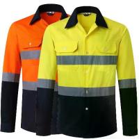 ราคา [Cadia] เสื้อเซฟตี้ผ้าฝ้ายสะท้อนแสงสำหรับผู้ชาย ชุดทำงานทัศนวิสัยสูง เสื้อทำงานพร้อมเทปสะท้อนแสง เสื้อผ้าเซฟตี้ ชุดทำงาน Clothing Man (1729965466039847236)