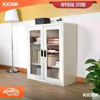 ราคา [จัดส่งพร้อมติดตั้งฟรี] KIOSK ตู้หนังสือรุ่น MAXBOOK 2 บานเปิดกระจก 88 x 40.7 x 105 cm. **มีใบกำกับภาษี** (1733131444026836424)