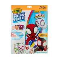 ราคา Crayola Mess Free Spidey Neon Coloring Pages ชุดระบายสีนีออน สไปดี้ คัลเล่อร์ วันเดอร์ กับปากกามหัศจรรย์ 75-7187 (1734349210471400514)