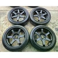 ราคา แม็กแต่ง TE37 ขอบ 17" 4/100กว้าง7.5 Off 40 ใส่เก๋ง รูได้ทุกรุ่น (1733088035497411726)