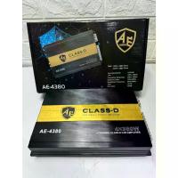ราคา เพาเวอร์แอมป์ class d 4 CH 4x380 w รุ่น AE-4380 ระบบ mosfet 4ch ตัวแรง ขับได้ยาว เพาเวอร์แอมป์ 4ch คลาสดี ของแท้100%/เครื่องเสียงรถยนต์ (1735248213833975069)