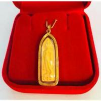 ราคา 【ของแท้ 100%】 ♨พระทุ่งเศรษฐีลีลา เลี่ยมทอง75% เลี่ยมกันน้ำ (ตัวพระไม่ใช่ทอง♔ (1735317705734129423)