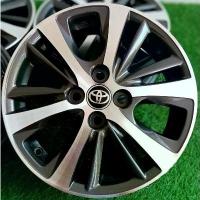 ราคา แม็กแท้ TOYOTA % ขอบ15*5.5 4/100 OFF45 CB54 Altis2006 ,Ae ,Yaris ,Vios ,Ativ สเปคแท้ตรงรุ่น100% ราคาต่อ ล้อ (1735447616281085123)