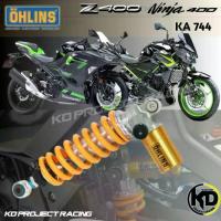 ราคา โช๊คหลัง Ohlins KA744 ,KA745 ชุดสปิงโช๊คหน้า FSK133 FSK,147 Kawasaki Ninja 400 2018-23 แท้ 100% (1733131054943798346)