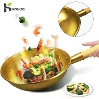 ราคา {UTUN} กระทะเวก/หม้อทองแดงบริสุทธิ์ 100% ด้ามไม้เสริมความหนา กระทะทอดทองแดง กระทะทอดโลหะผสม ทองแดง อุปกรณ์ทำอาหาร (1735224505886410255)