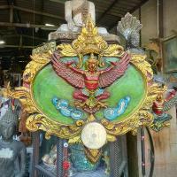 ราคา ซุ้มพญาครุฑ ซุ้มครุฑเก่า ขนาด100ซม พญาครุฑแขวนผนัง (1733244029350020466)