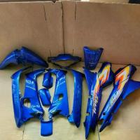ราคา ✭ชุดสี wave100s เวฟ 100 ตัวเก่า สีน้ำเงินล้วน ติดลาย ปี2002 เฟรมรถ เวฟ110s ยกชุด13ชิ้น✸ (1735364078519158245)