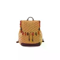 ราคา Chloe's rucksack กระเป๋าสานถักมือ 100% (1729677781149125160)