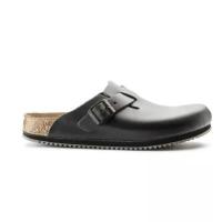 ราคา BIRKENSTOCK BOSTON NATURAL LEATHER BLACK (1732298221874940635)