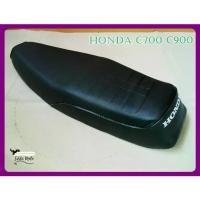 ราคา COMPLETE DOUBLE SEAT BLACK Fit For HONDA C700 C900 // เบาะรถ "สีดำ" หนังพีวีซี สกรีนท้าย (1735122880423626583)