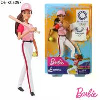 ราคา ตุ๊กตาบาร์บี้ ลิขสิทธิ์แท้100% Barbie OLYMPIC GAMES TOKYO 2020 ชุด SOFTBALL (1735121483570055104)
