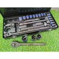 ราคา DEKE ชุดประแจบล๊อก 24PCS 1/2 DR SOCKET SET ชิ้น ขนาด (4หุน) สีดำ แท้100% ส่งไว (1735339836176106962)