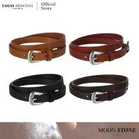 ราคา แฟชั่น เข็มขัดหนังผู้หญิง Louis Montini Moon Stone เข็มขัดแฟชั่น เข็มขัดหนังผู้หญิง รุ่น Mgw222 คู่รัก (1734484965960222394)