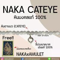 ราคา กำไลจี้พญานาค x CATEYE STONE หินตาแมว จี้เงินแท้ บวงสรวงแล้ว (1734982693522211978)