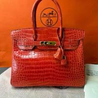 ราคา สินค้ามือสอง Hermes Birkin 35 Croc Stamp i (1732559429714544136)
