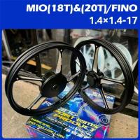 ราคา MUTAKIN ล้อแม็ก H53E CNC RIM ล้อแม็กคลิก YAMAHA MIO115(i) FINO115(i) NOUVO/NOUVO MX 110 MIO125(i) FINO125-1.4*1.4-17 (1733114902272706366)