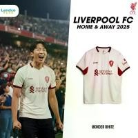 ราคา Liverpool Football Club ลิเวอร์พูล เสื้อเชียร์ เสื้อบอล Supporter Jersey Liverpool AWAY 2025/26 A25SP05 / A25SP06 (1735555613898671967)