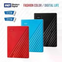 ราคา WD My Passport External Hard Disk 1TB/2TB ฮาร์ดดิสก์พกพา HDD USB3.0 2.5 นิ้ว ฮาร์ดไดรฟ์คุณภาพสูง รับประกัน 3 ปี (1735480689500718900)