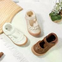 ราคา Girls' Mary Jane Shoes with Ruffle Trim & Mary Jane Bow - Lightweight Low-Top Princess Flats, Closure (Pink/Turquoise), PU -like TPR Sole, All-Season Casual & Party Footwear for (1733566879110432220)
