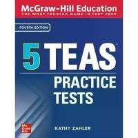 ราคา 5 TEAS PRACTICE TESTS: MCGRAW-HILL EDUCATION THE MOST TRUSTED NAME IN TEST (9781260462951) c321 cuup (1735281319572767800)
