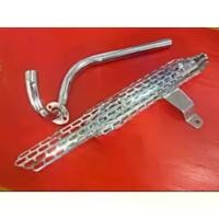 ราคา HONDA DAX CHALY CF50 CF70 ST50 ST70 -- EXHAUST PIPE MUFFLER with HEADER EXHAUST PIPE "CHROME" SET / ท่อไอเสีย ท่อยก (1734568176226829660)