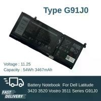ราคา (ส่งฟรี ประกัน 1 ปี) แบตเตอรี่ โน๊ตบุ๊ค Compatible with Dell Latitude 3420 Latitude 3520 Vostro 3511 XPS 13 9380 Ty (1735371150700152683)