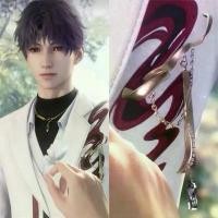 ราคา สร้อยคอและต่างหู ลายรักและความลึกของท้องฟ้า Qi Yu ผลิตภัณฑ์เสริมสไตล์ COS อุปกรณ์ต่อพ่วงอนิเมะ สำหรับแฟนคลับ ลายดอกไม้ ใต้วงชื่อ (1734371834180306579)