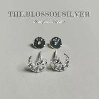 ราคา Stud moon star cz | ต่างหูพระจันทร์เสี้ยว พลอย | เงินแท้925 (ราคาต่อคู่) (1734091533700924975)