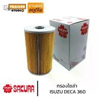 ราคา ไส้กรองน้ำมันโซล่า (เชื้อเพลิง) ISUZU DECA360 กรองน้ำมันเชื้อเพลิง SAKURA F-1503 ไส้กรองน้ำมันเชื้อเพลิง อิซูซุ 360EURO3 (1733861018979501628)