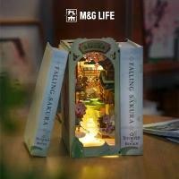 ราคา M&G LIFE x ROLIFE Falling SAKURA Bookend Sakura Valley Model ที่คั่นหนังสือ DIY รุ่นหุบเขาซากุระ โมเดลไม้ประกอบเอง (1734632242669455284)