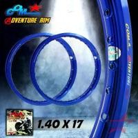 ราคา วงล้ออลูมิเนียม COM 1.40 X 17 Adventure Rim สีน้ำเงิน ขอบเรียบ ของแท้100% จำนวน 2 วง ล้อ COM ล้อคอมดาว วงล้อคอม ล้อขอบ17 (1734375974688622475)