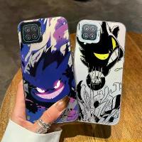 ราคา Suitable for Samsung Galaxy A12 M12 Cartoon luxurious Smartphone Soft Phone Case 2 in 1 Gengar Pokémon Shockproof Back Cover (1734104631129769825)
