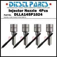 ราคา 4x เคล็ดลับหัวฉีดน้ำมันเชื้อเพลิงดีเซล DLLA145P1024 สำหรับ Toyota Hilux Hiace Fortuner Innova 2.5 D-4D 2KD-FTV 095000-7760 095000-7761 23670-30240 23670-30300 23670-39275 23670-0 (1733373600088687840)