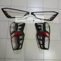 ราคา ครอบไฟหน้า + ไฟท้าย d-max 2020 เคฟล่าโลโก้แดง (1735551019391222934)
