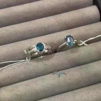 ราคา แหวนลอนดอนบลูโทปาสแท้ (London Blue Topaz) เรือนเงิน925แท้ชุบทองคำขาว (1734803666487444710)