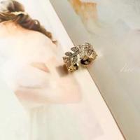 ราคา is ther : แหวนใบมะกอกดีไซน์ R-112 (งานเงินแท้ 92.5!! 18k ประดับเพชร CZ) (1734334485553448112)