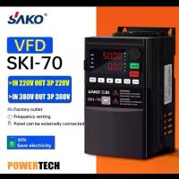 ราคา SAKO SKI-70 ( 220V To 3 เฟส )(380V 380V) MINI VFDอินเวอร์เตอร์ ตัวแปรความถี่ สำหรับมอเตอร์ ควบคุม ความเร็ว (1733212963095938586)