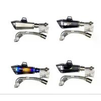 ราคา คอท่อสแตนเลส Grand Firano / Qbix แกรนฟิราโน่ คิวบิก พร้อมปลายท่อ AK shorty ยาว 13 นิ้ว ฟรีแคทลดเสียง (1735423827530647248)