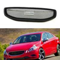 ราคา กระจังหน้าสำหรับ Volvo S60 V60 ปี 2011 และ 2013 สไตล์ตาข่ายแบบผึ้ง ไฟเบอร์กลาส/คาร์บอนไฟเบอร์ กระจังบนกันชนด้านหน้าและฝากระโปรงรถ กระจังแข่งอะไหล่รถ ตกแต่งรถ 0 (1735373126609045215)