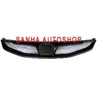 ราคา ☸กระจังหน้าแต่งตาข่าย Honda Civic FD ปี 2009,2010,2011 ทรง Mugen RR☞ (1735441959113361205)